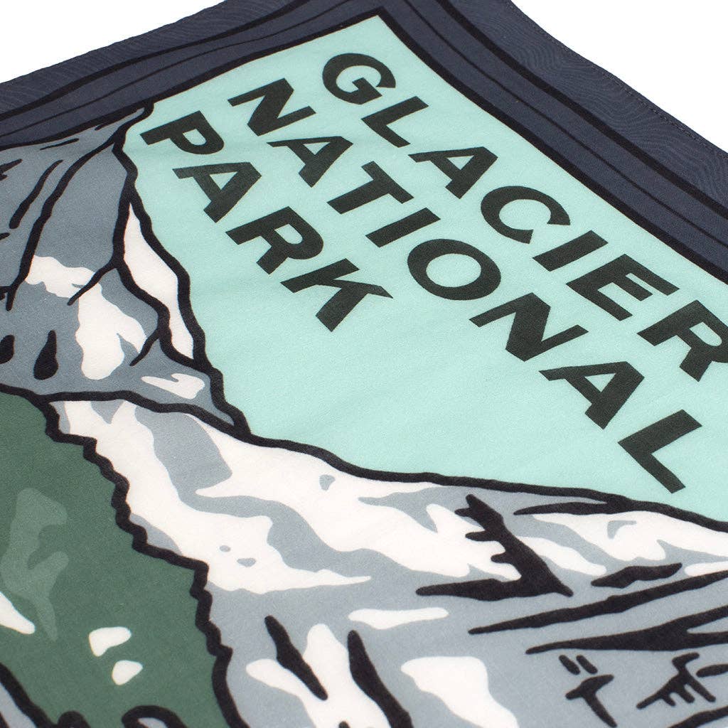 Glacier National Park Bandana - Wander Together Outfitters
