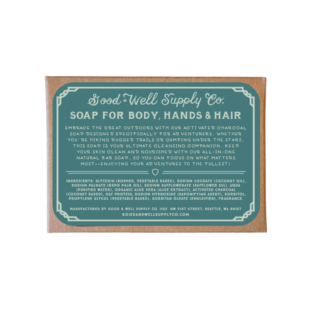 Glacier National Park Bar Soap (Huckleberry, Bergamot, Balsam Fir, Vanilla) - Wander Together Outfitters