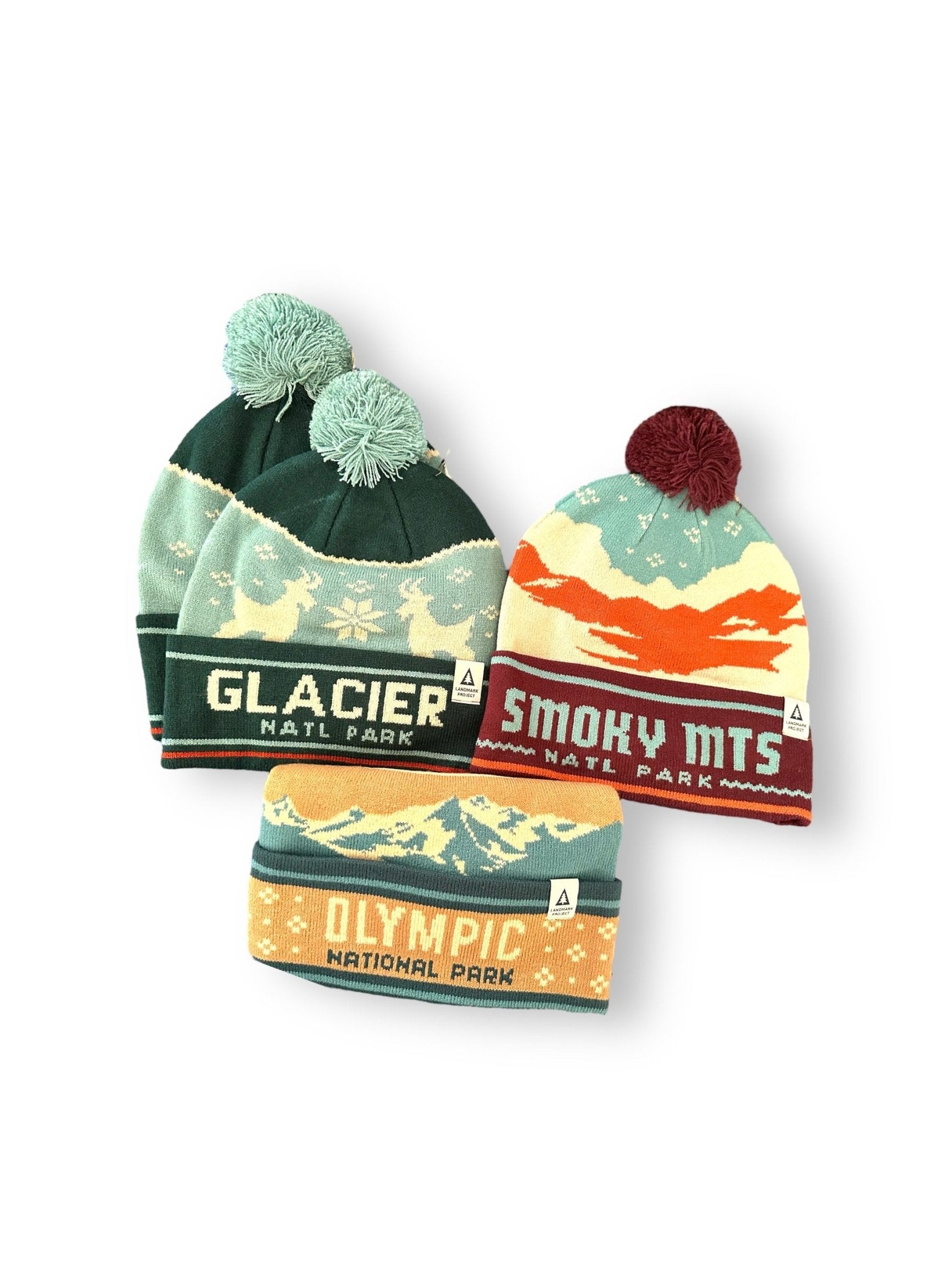 “Glacier National Park” Knitted Beanie - Wander Together Outfitters