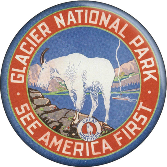"Glacier National Park" Magnet - Wander Together Outfitters
