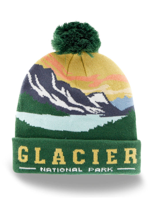 Glacier National Park PomPom Beanie - Wander Together Outfitters