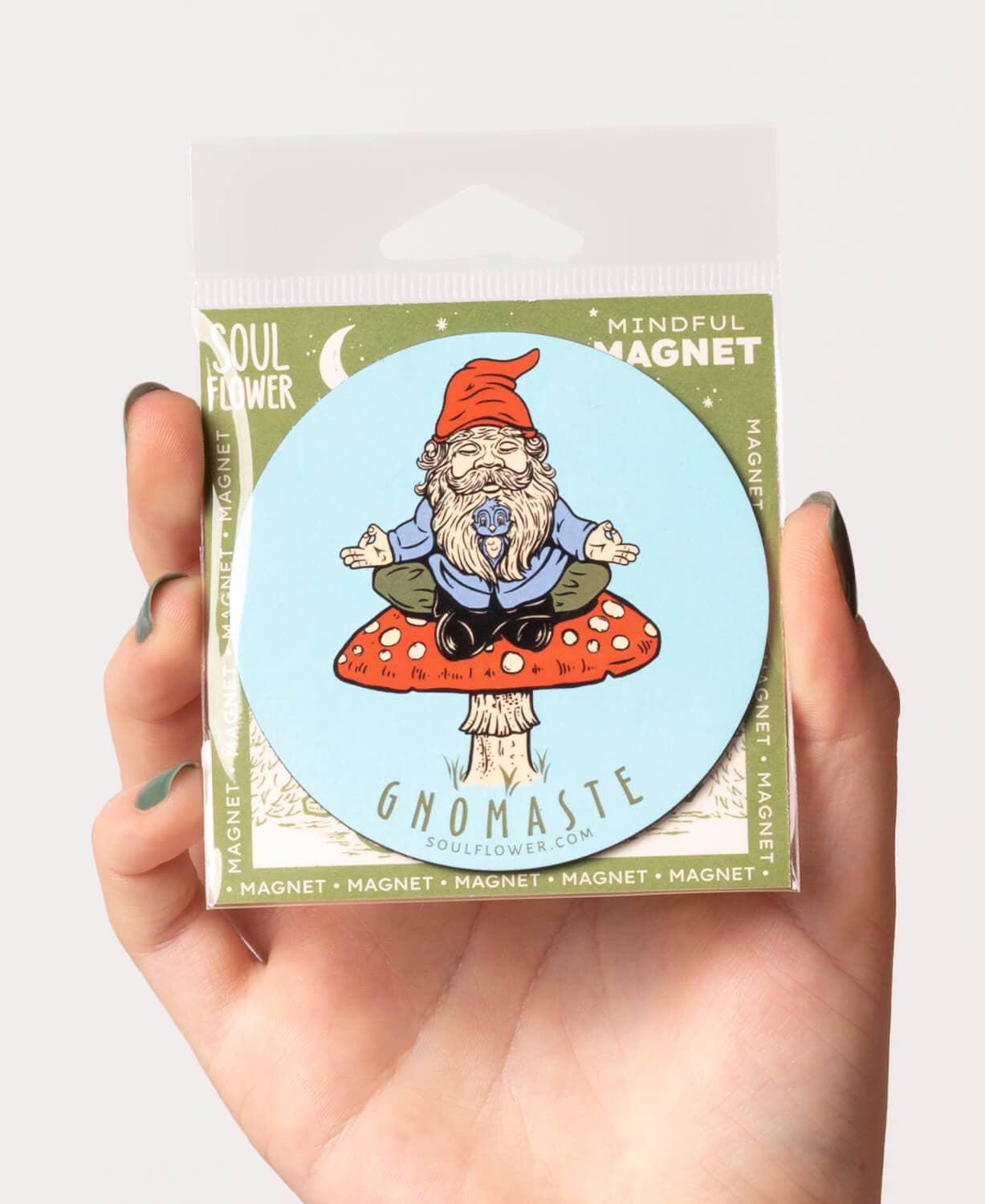 "Gnomaste" Gnome Magnet - Wander Together Outfitters