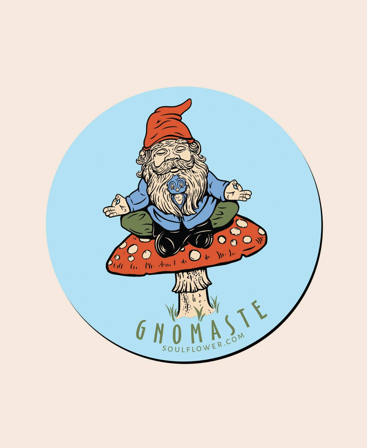 "Gnomaste" Gnome Magnet - Wander Together Outfitters