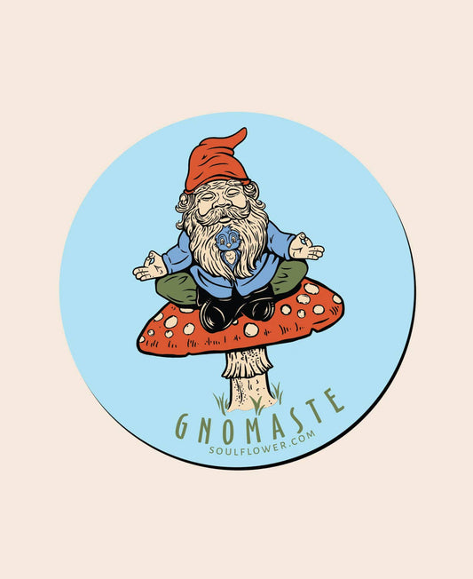 "Gnomaste" Gnome Magnet - Wander Together Outfitters
