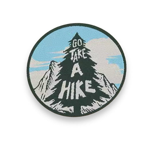 “Go Take A Hike” Embroidered Patch - Wander Together Outfitters