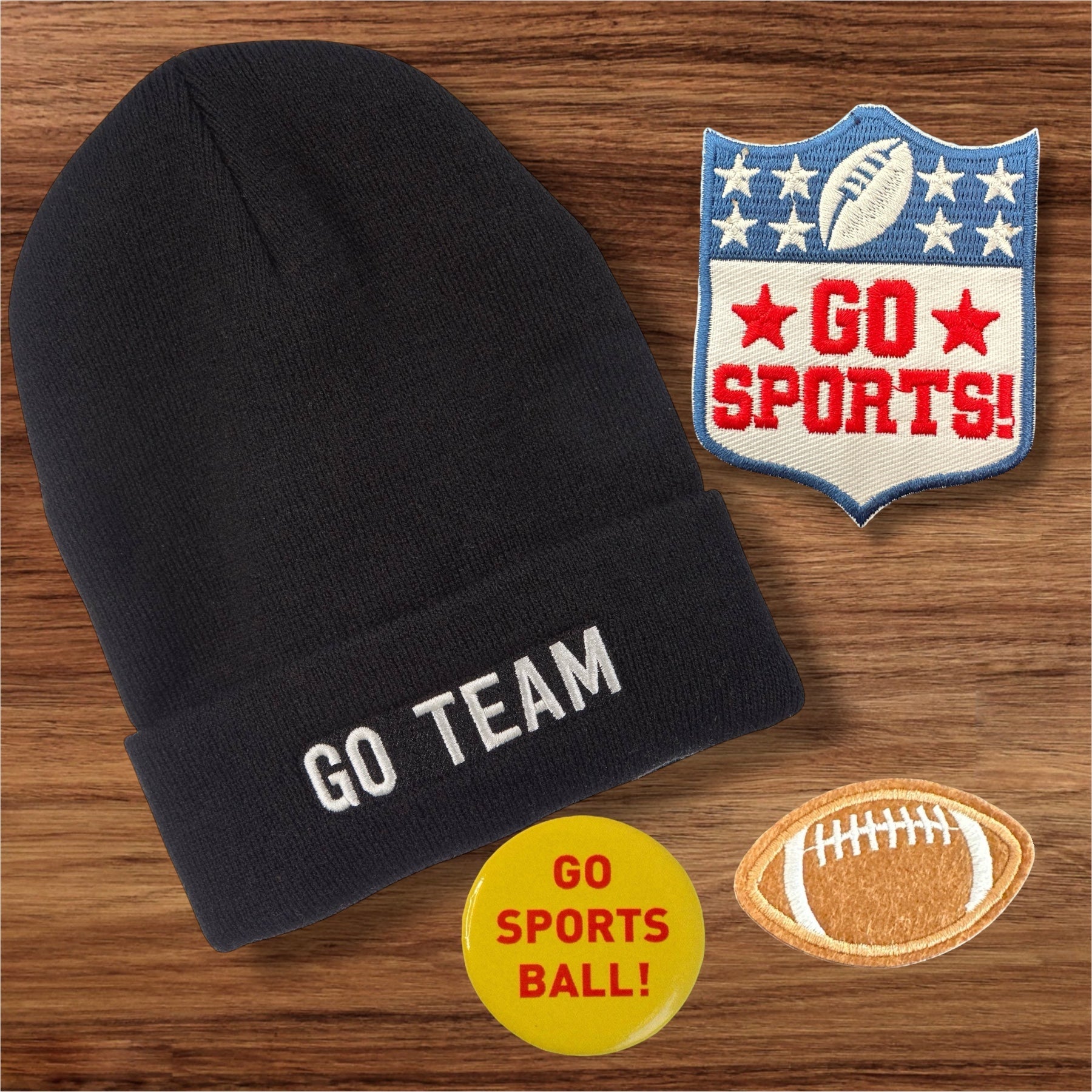 "Go Team" Beanie - Wander Together Outfitters