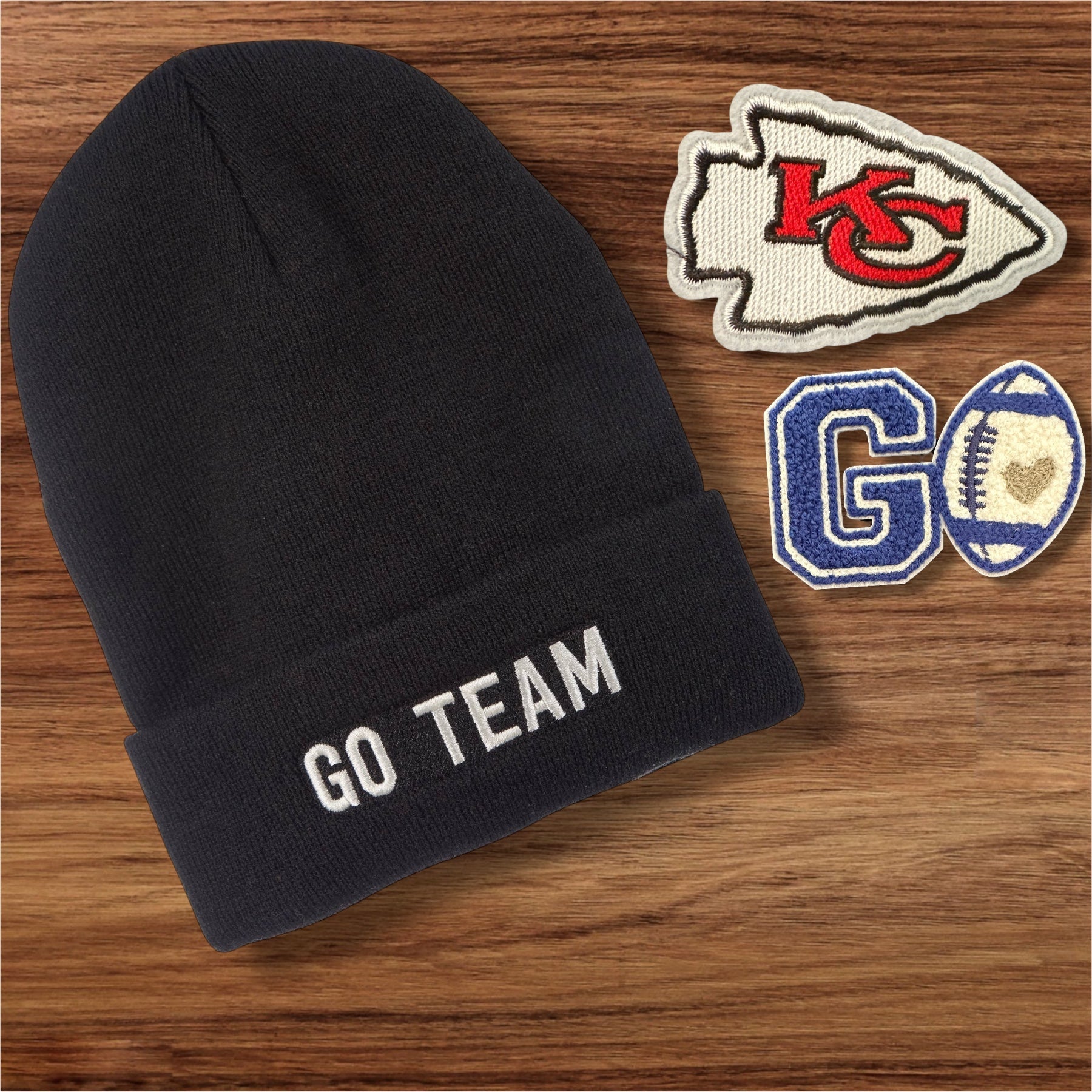 "Go Team" Beanie - Wander Together Outfitters