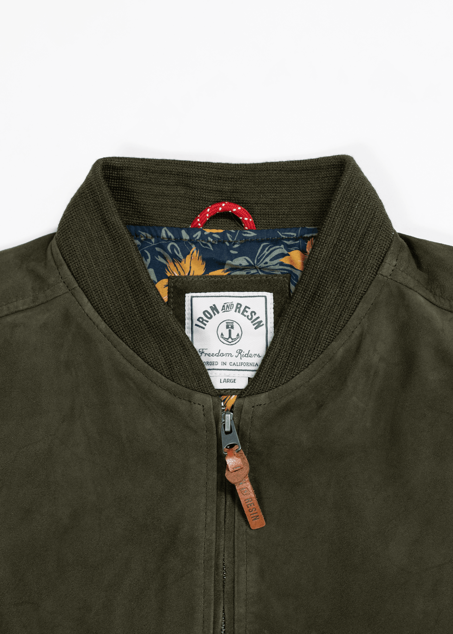 Goat Suede Bomber Jacket - Wander Together Outfitters