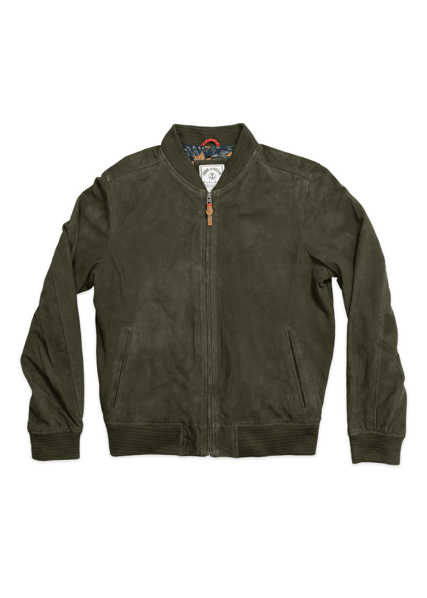 Goat Suede Bomber Jacket - Wander Together Outfitters