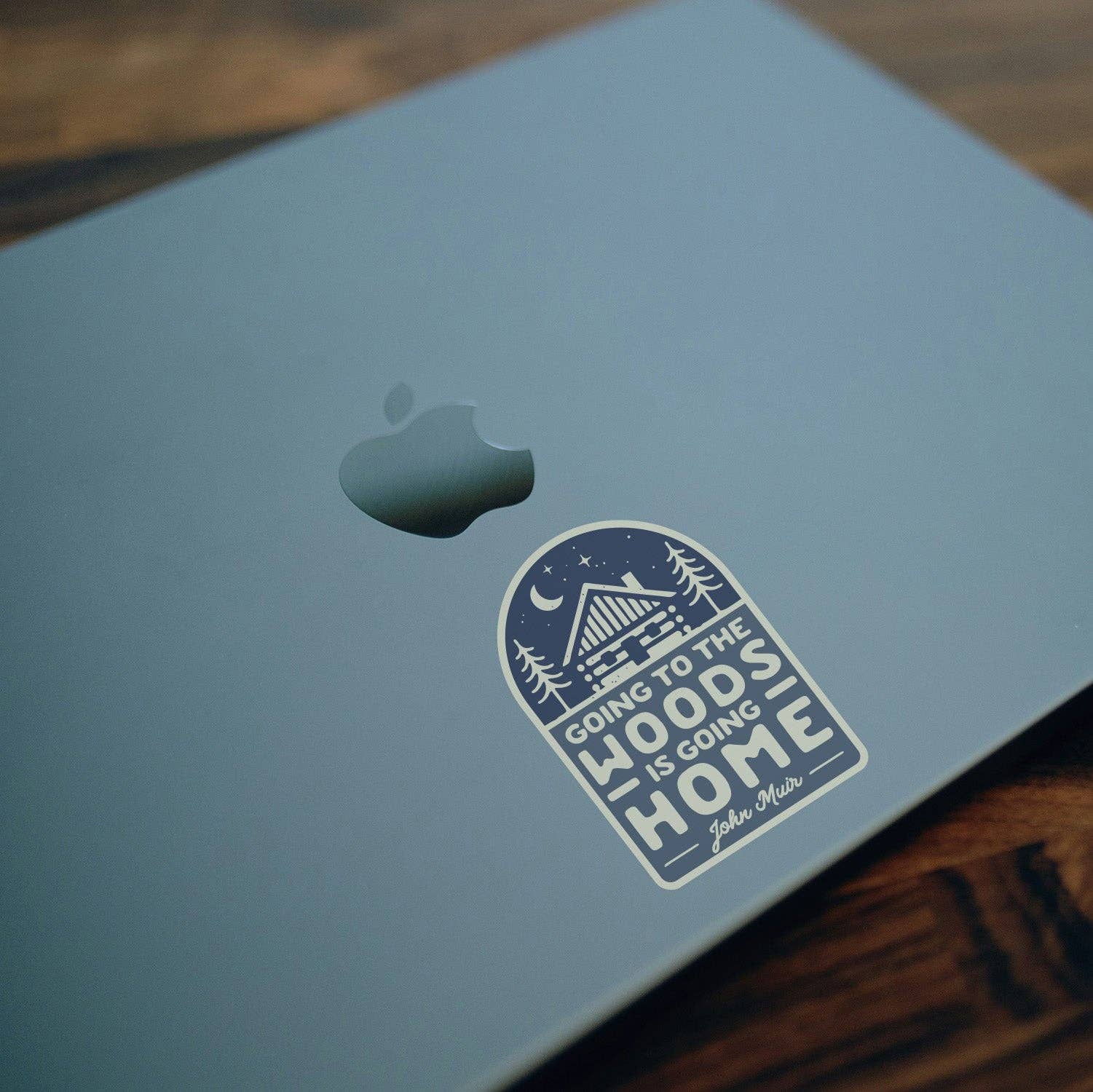 "Going to the Woods is Going Home" Sticker - Wander Together Outfitters