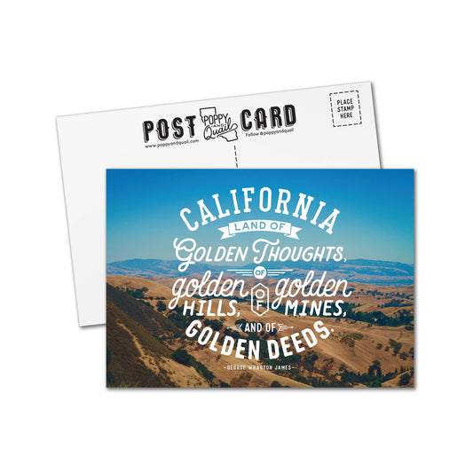 Golden Hills Postcards - Wander Together Outfitters