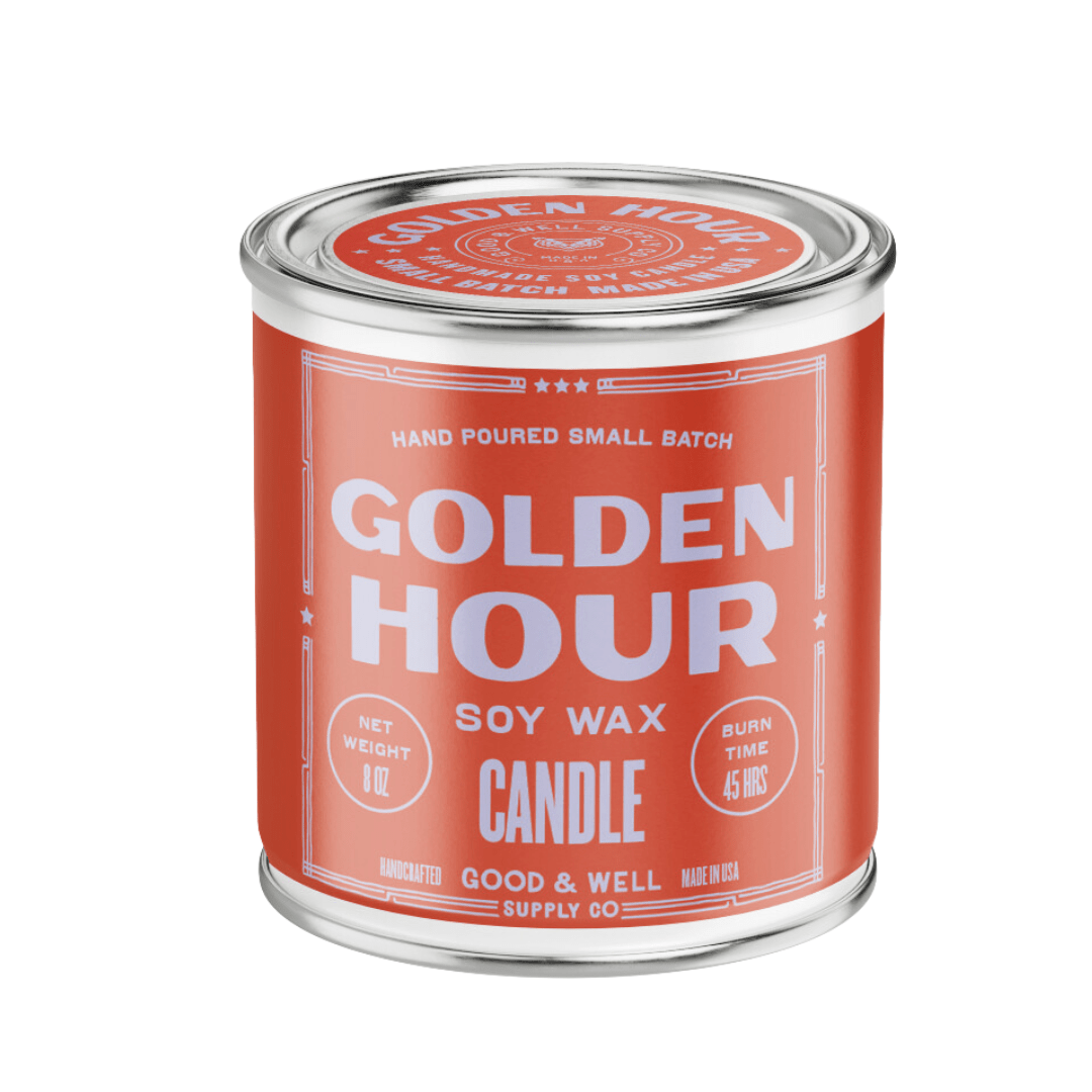 Golden Hour Happy Place Candle (Spice, Amber, Sandalwood, Musk) - Wander Together Outfitters