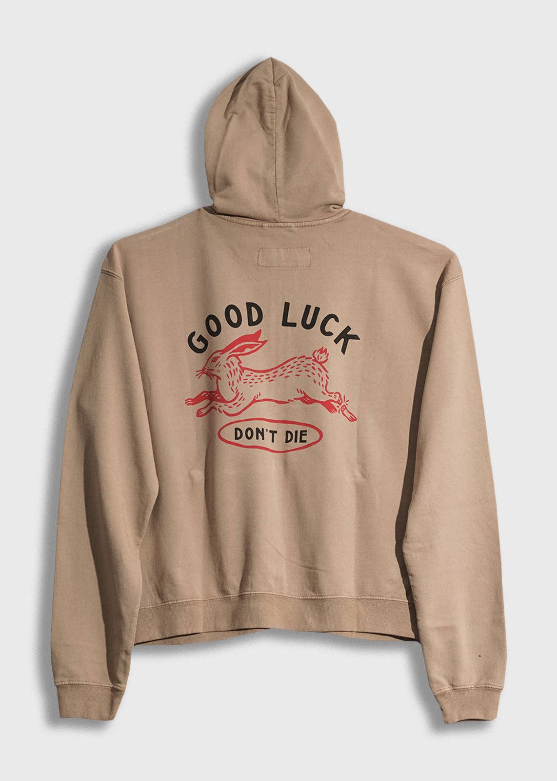 "Good Luck, Don't Die" Zip Hoodie - Wander Together Outfitters