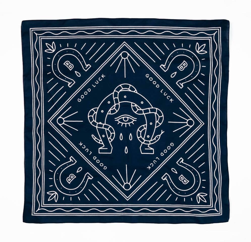 "Good Luck" Organic Cotton Bandana - Wander Together Outfitters