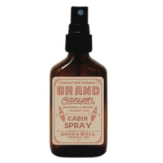 Grand Canyon Cabin Spray (Cedarwood, Laddanum, Wood) - Wander Together Outfitters