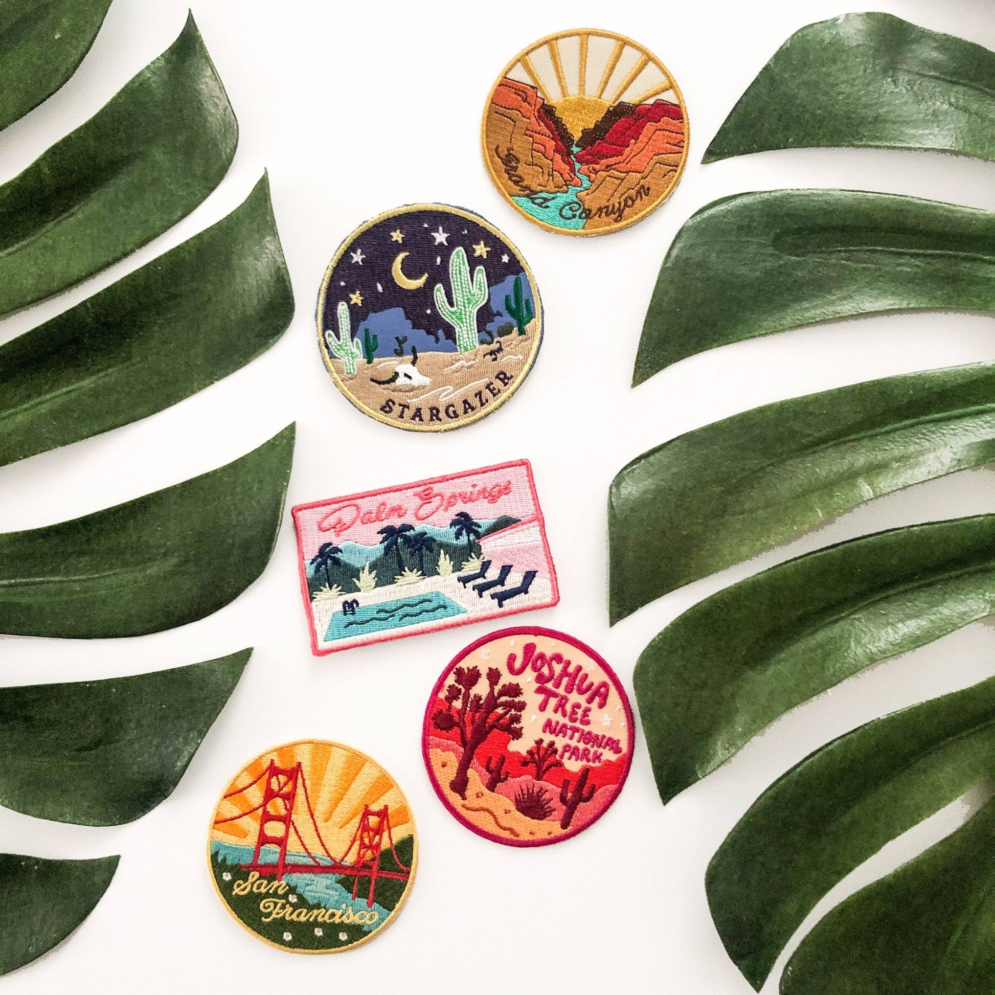 Grand Canyon Embroidered Iron On Patch - Wander Together Outfitters