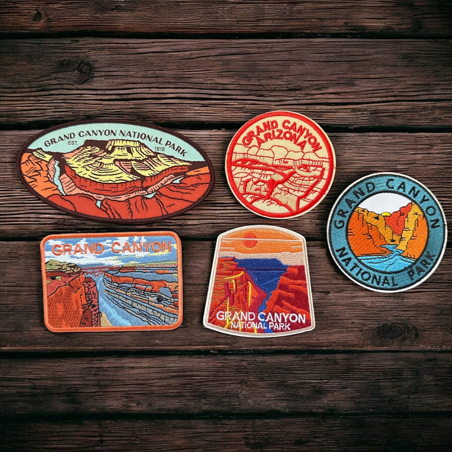 Grand Canyon National Park Iron On Patch - Wander Together Outfitters