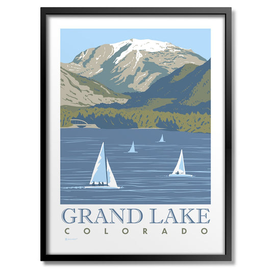 Grand Lake Colorado Print - Wander Together Outfitters