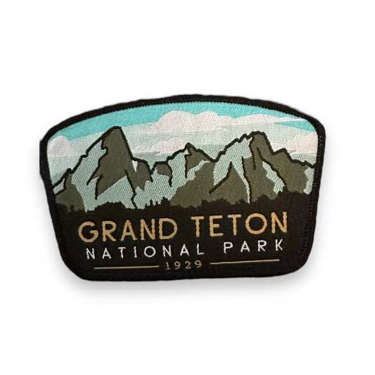 Grand Teton National Park - Iron On Patch - Wander Together Outfitters
