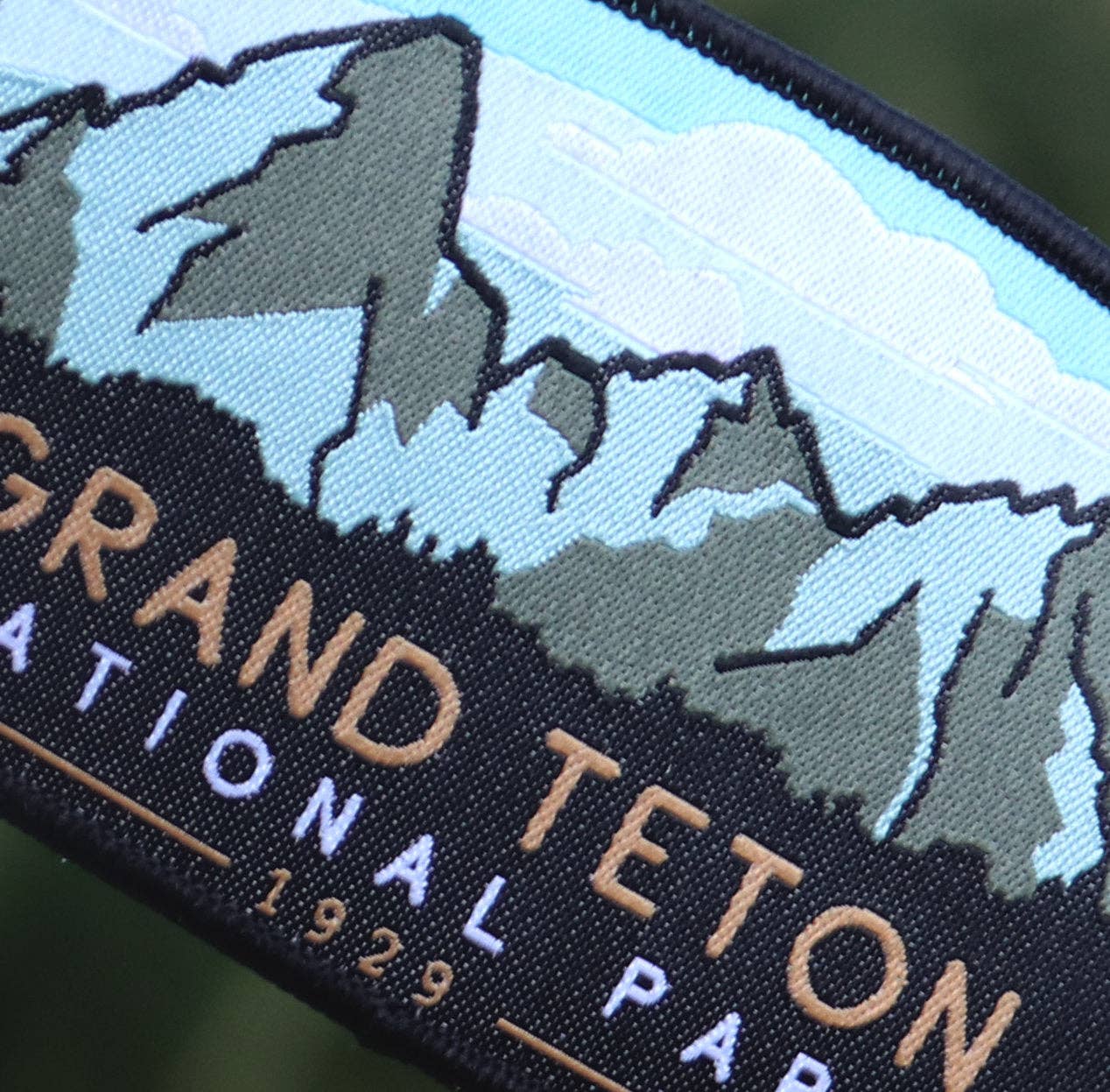 Grand Teton National Park - Iron On Patch - Wander Together Outfitters