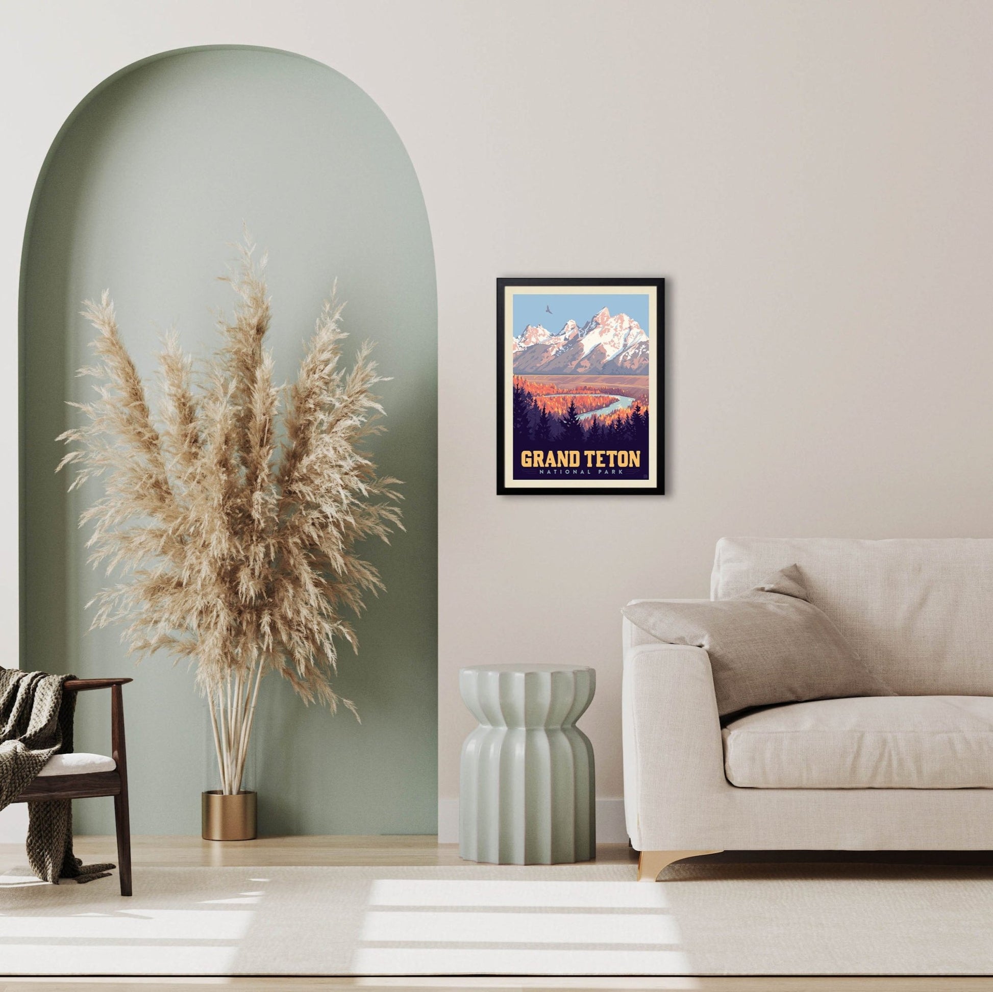 Grand Teton National Park: Snake River Valley Art Print - Wander Together Outfitters