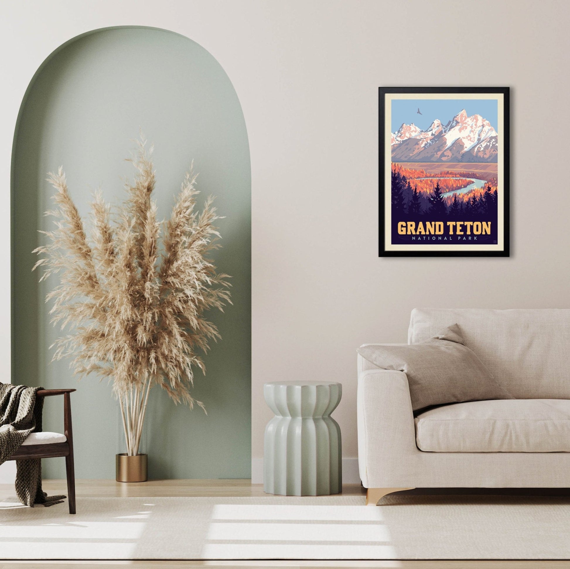 Grand Teton National Park: Snake River Valley Art Print - Wander Together Outfitters