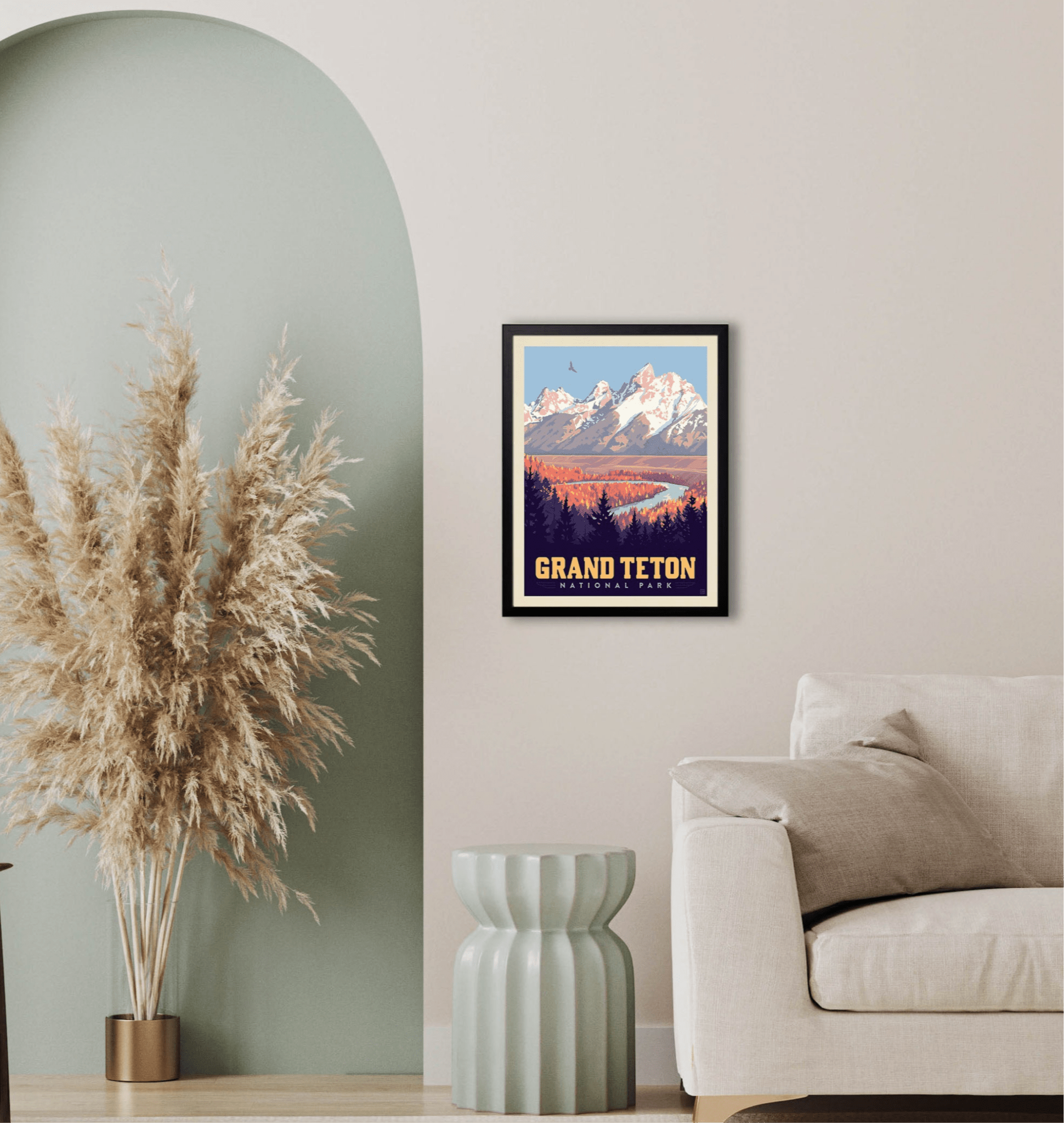 Grand Teton National Park: Snake River Valley Art Print - Wander Together Outfitters