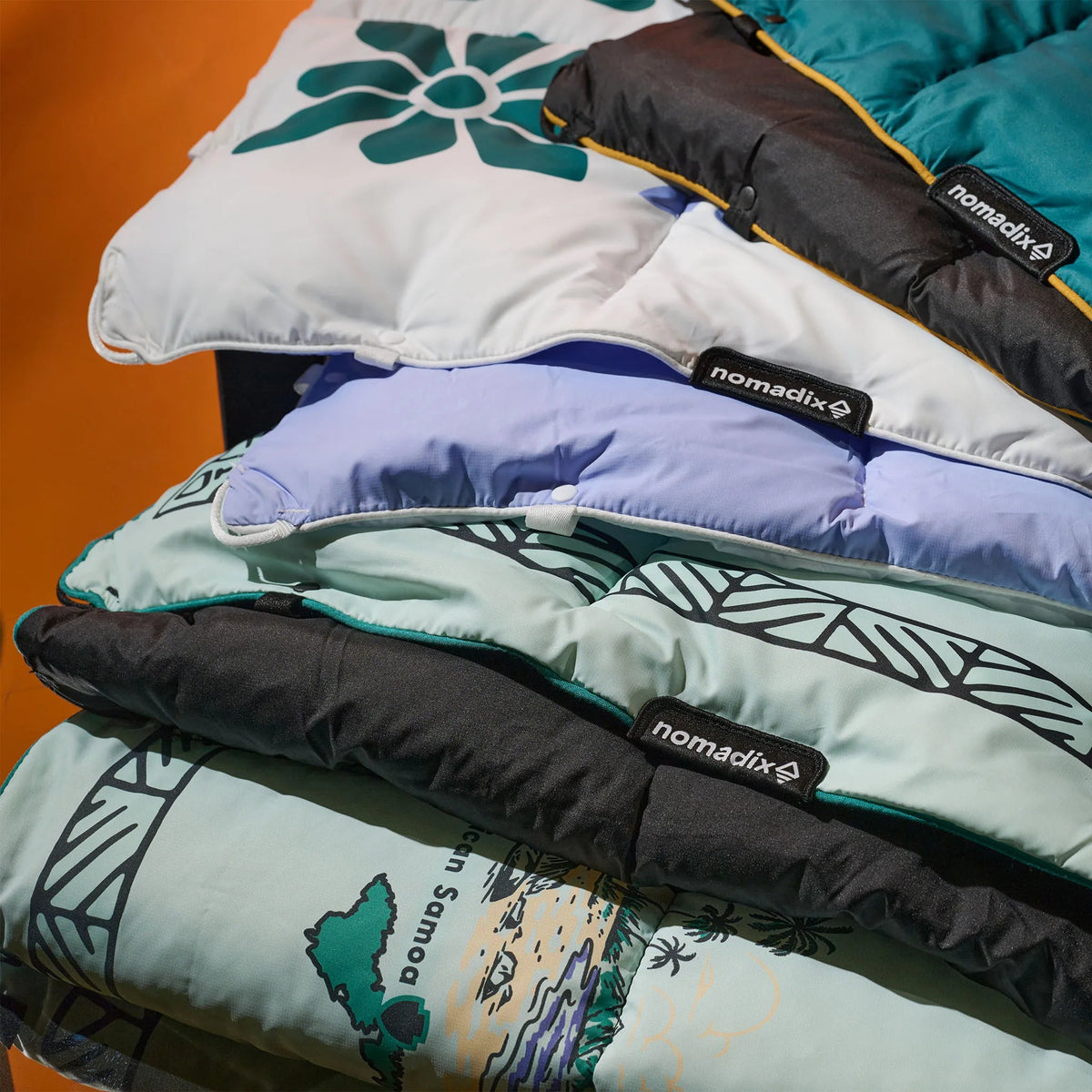 Graphene Puffer Sleeping Bag Blanket: National Parks and Monuments Map - Wander Together Outfitters