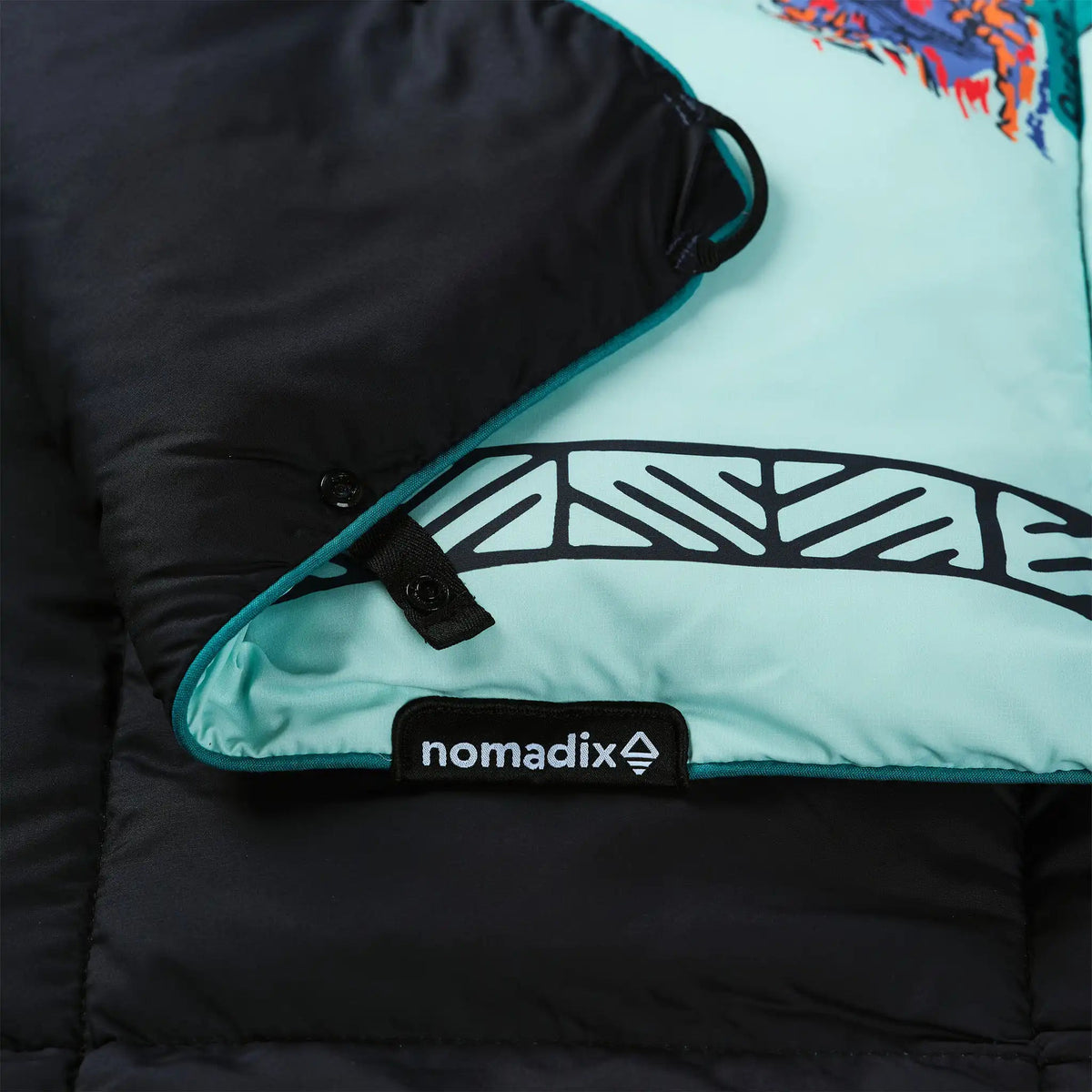 Graphene Puffer Sleeping Bag Blanket: National Parks and Monuments Map - Wander Together Outfitters