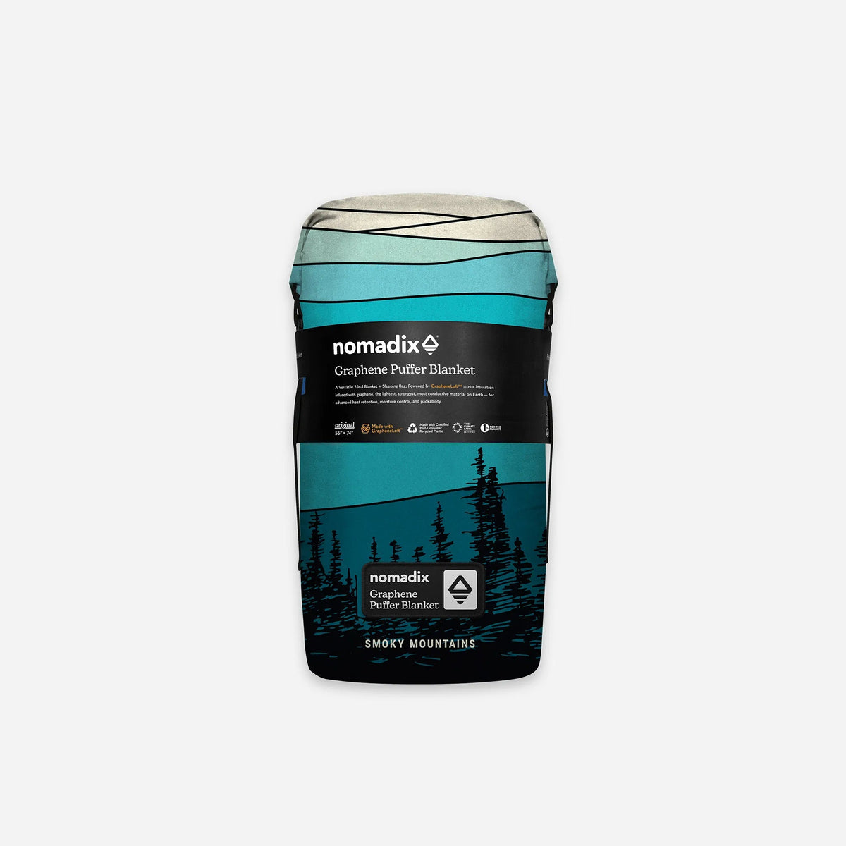 Graphene Puffer Sleeping Bag Blanket: Smoky Mountain - Wander Together Outfitters