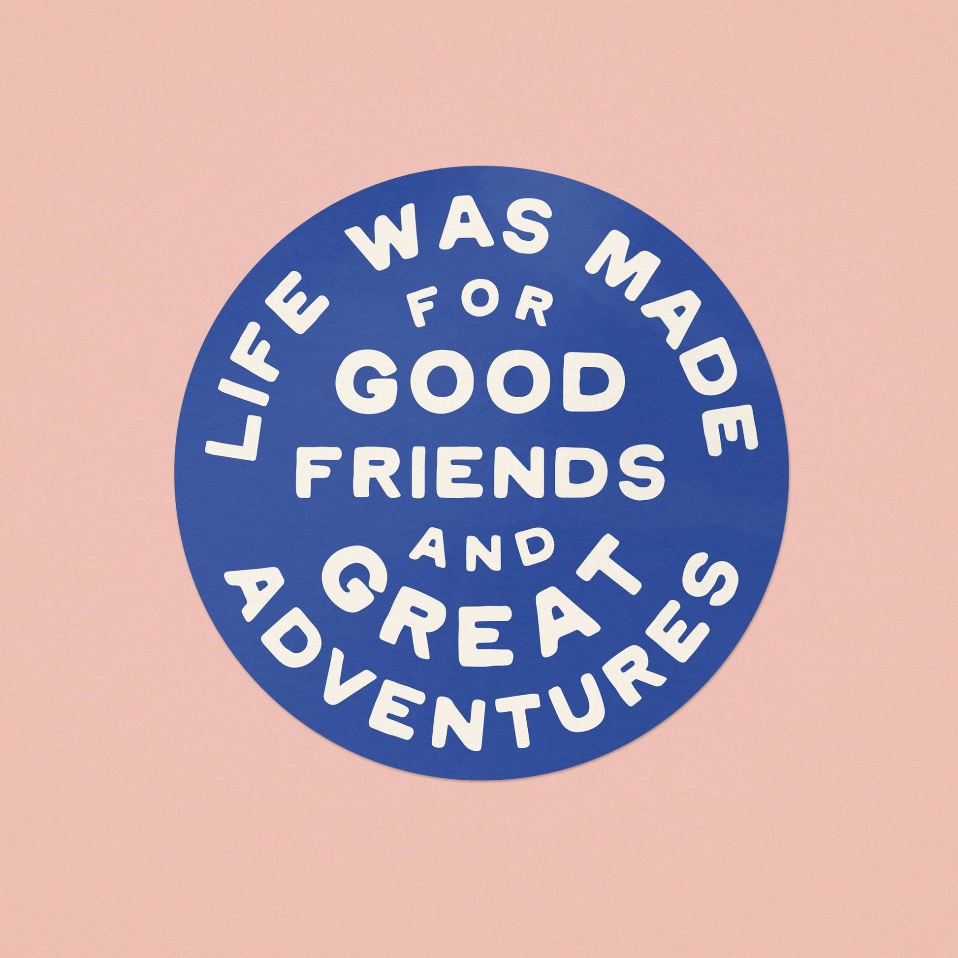 Great Adventures Vinyl Sticker (Various Colors) - Wander Together Outfitters
