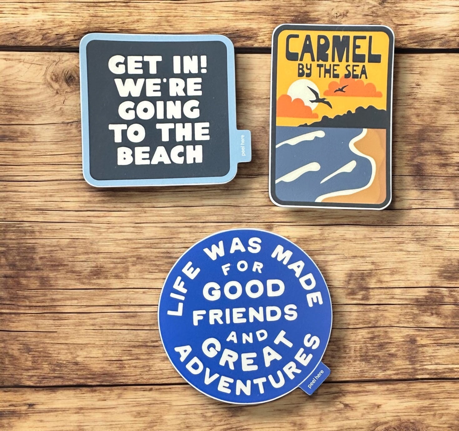 Great Adventures Vinyl Sticker (Various Colors) - Wander Together Outfitters