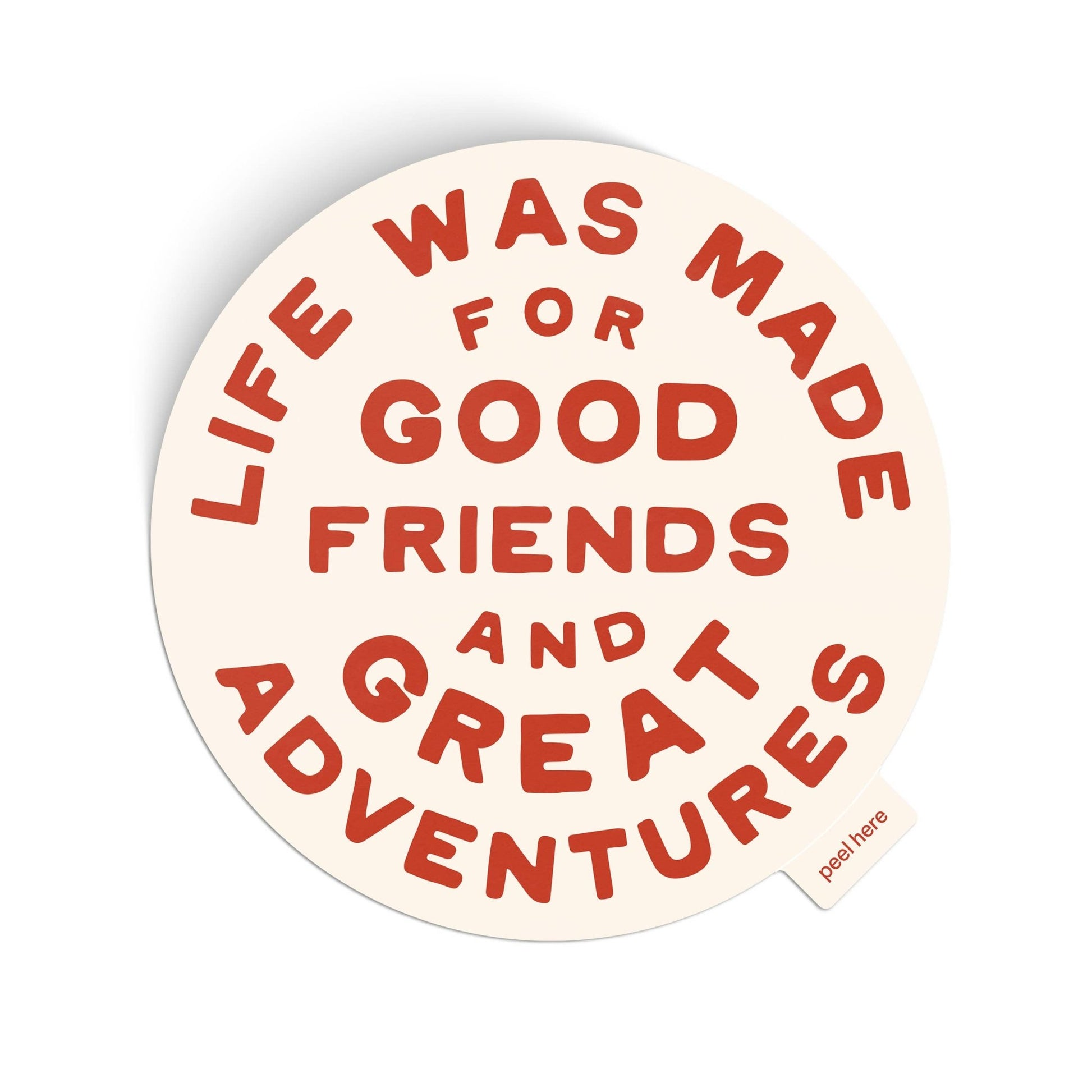 Great Adventures Vinyl Sticker (Various Colors) - Wander Together Outfitters