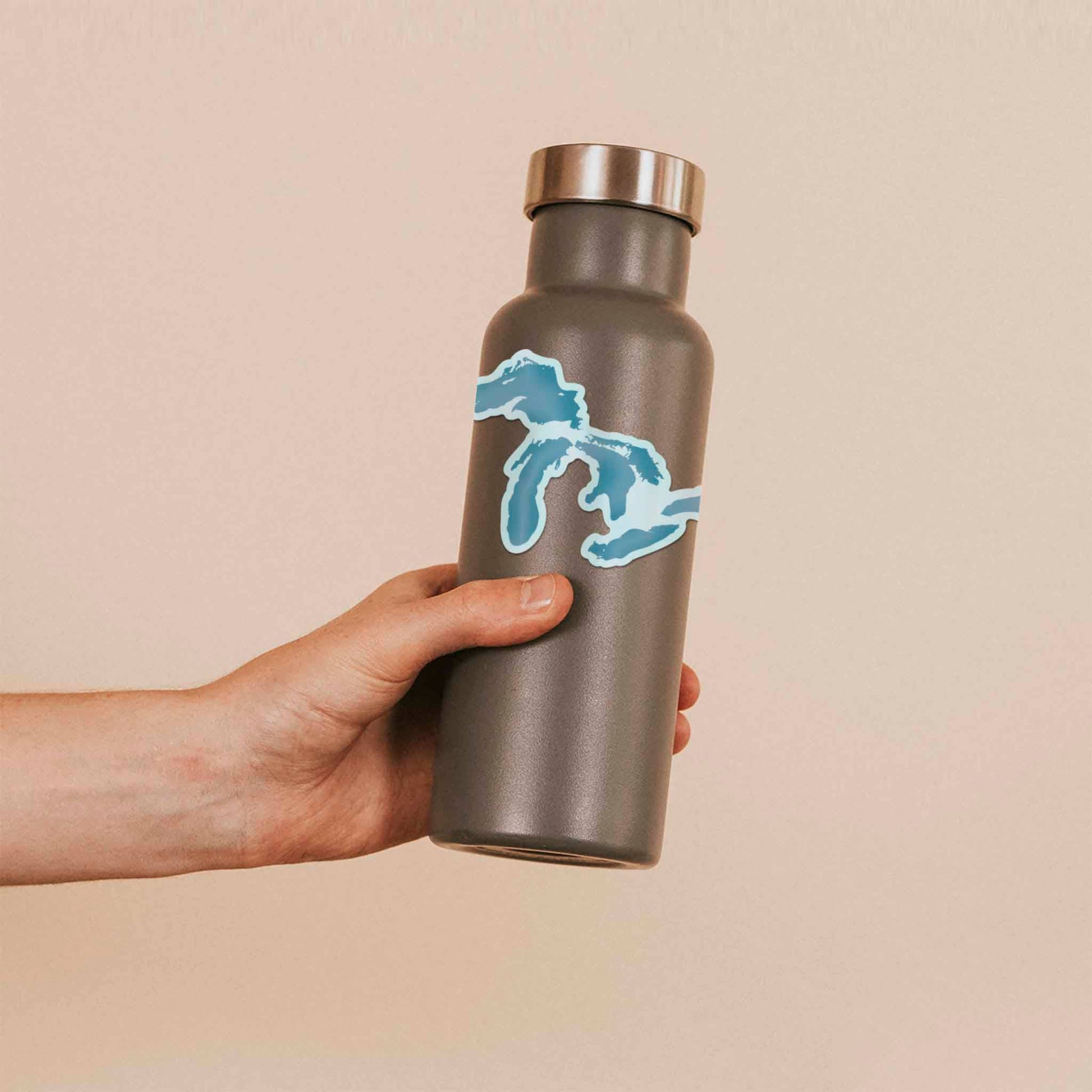 Great Lakes Map Vinyl Sticker - Wander Together Outfitters