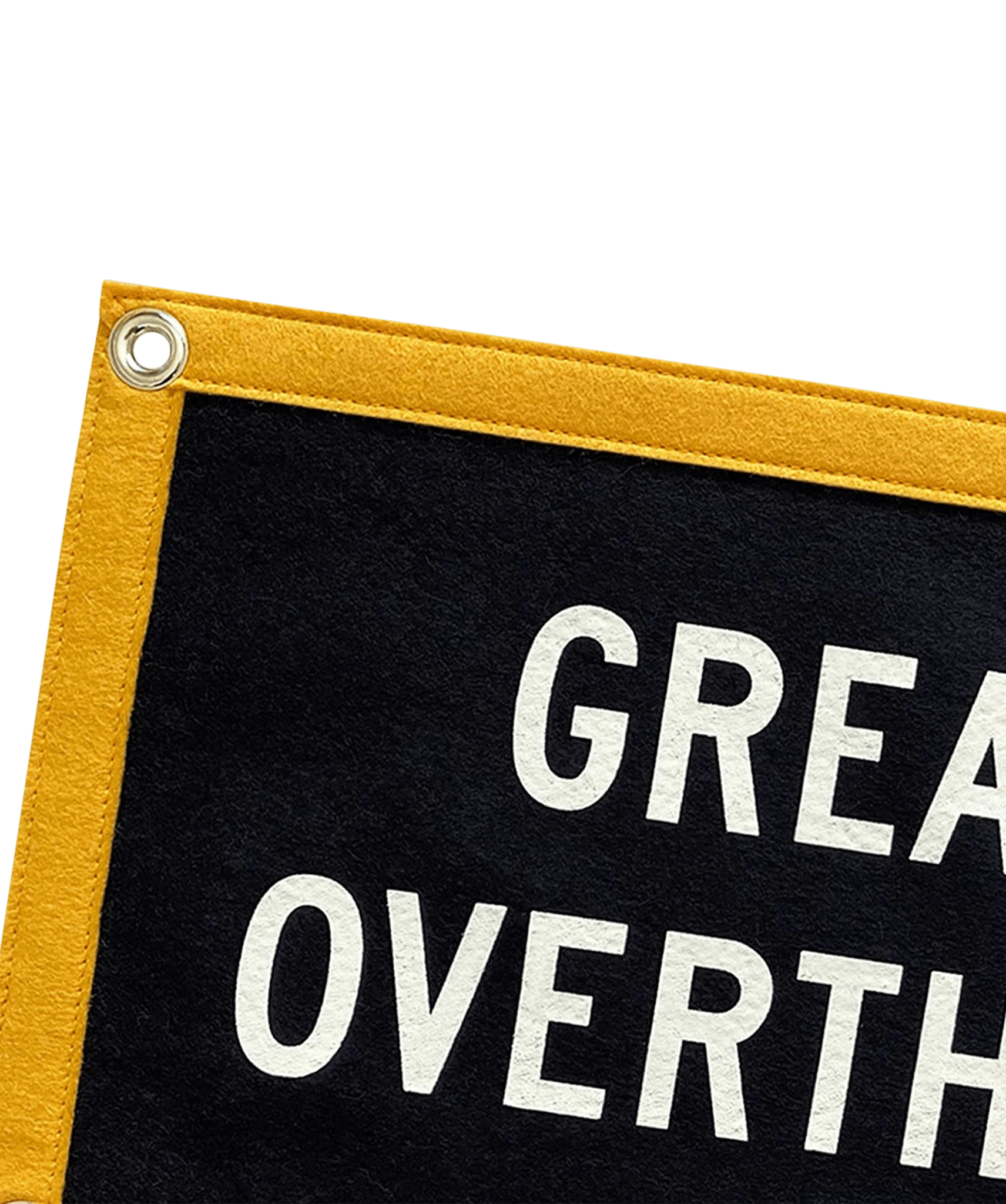 "Great Minds Overthink Alike" Camp Flag - Wander Together Outfitters