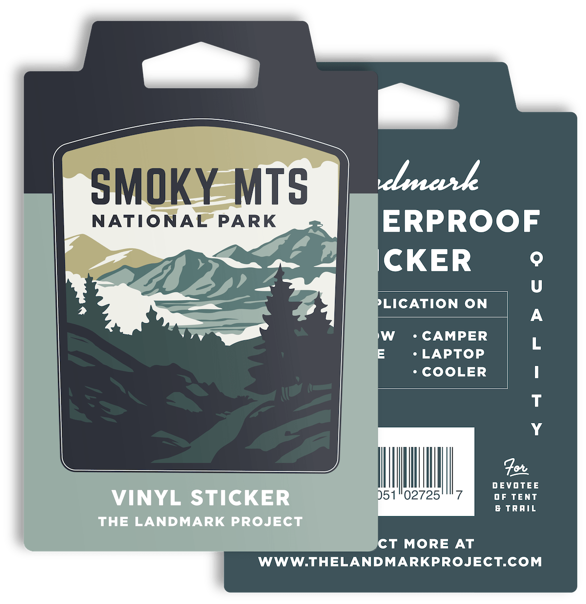 Great Smoky Mountains National Park Sticker - Wander Together Outfitters