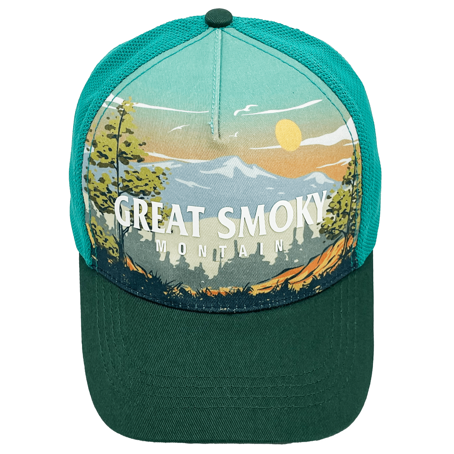 Great Smoky Mountains Scenic Sunset Hat - Wander Together Outfitters