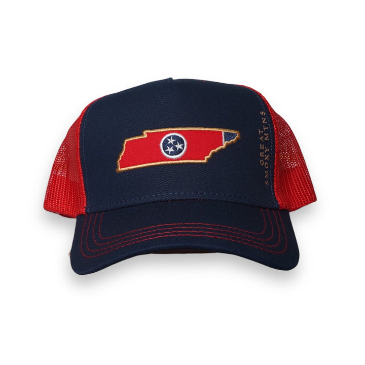 “Great Smoky Mtns” National Park Tennessee Snapback Caps - Wander Together Outfitters