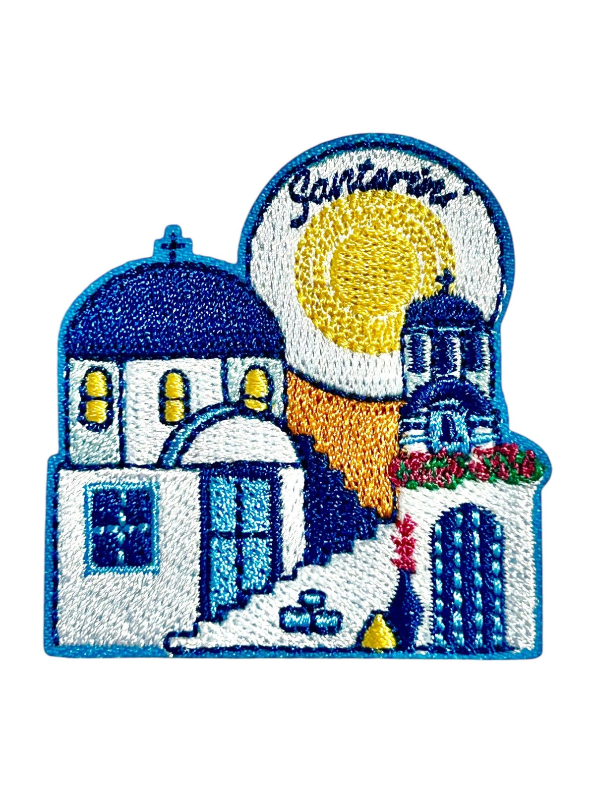 Greece Themed Iron On Patches (Various) - Wander Together Outfitters