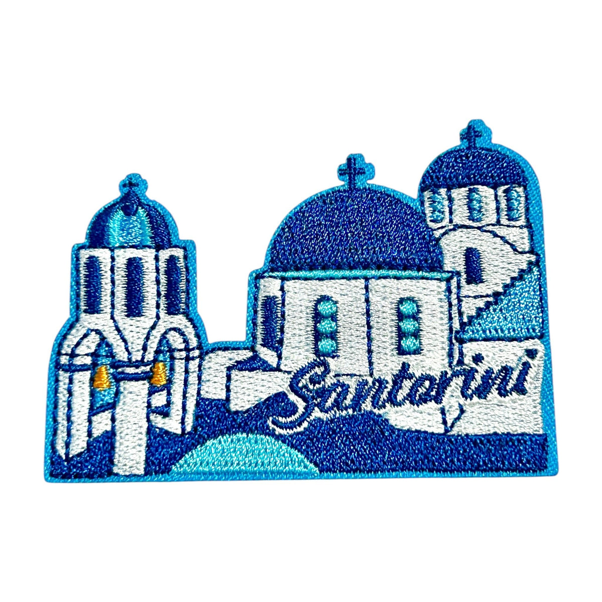 Greece Themed Iron On Patches (Various) - Wander Together Outfitters