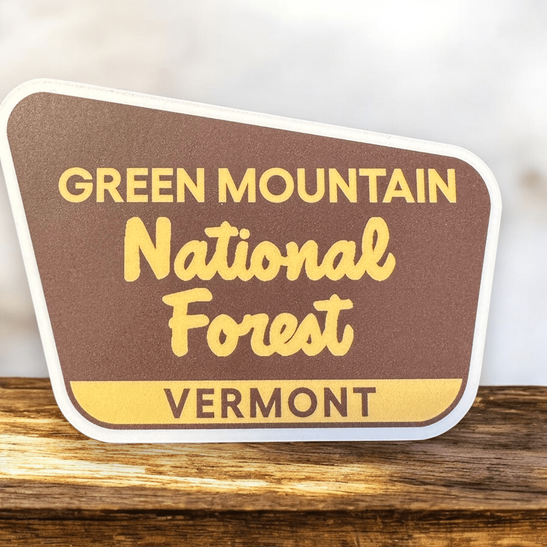 Green Mountain National Forest Vermont Laptop Sticker - Wander Together Outfitters