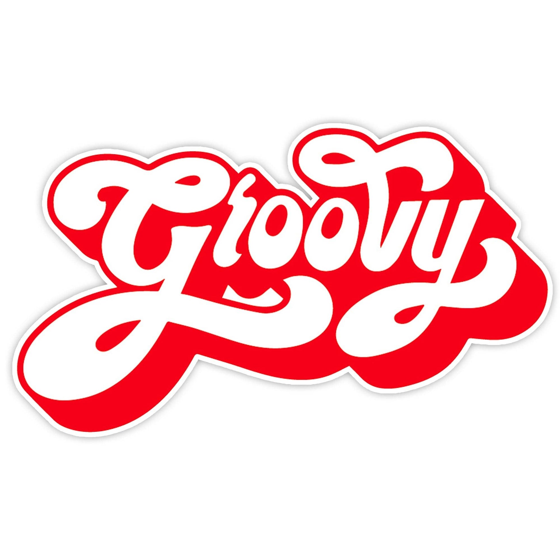 "Groovy" Vinyl Sticker - Wander Together Outfitters