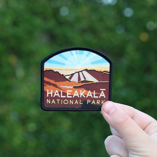 Haleakala National Park Iron On Embroidered Patch - Wander Together Outfitters