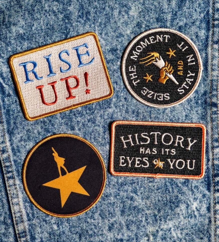 Hamilton Embroidered Patch Collection (Broadway Theater) - Wander Together Outfitters