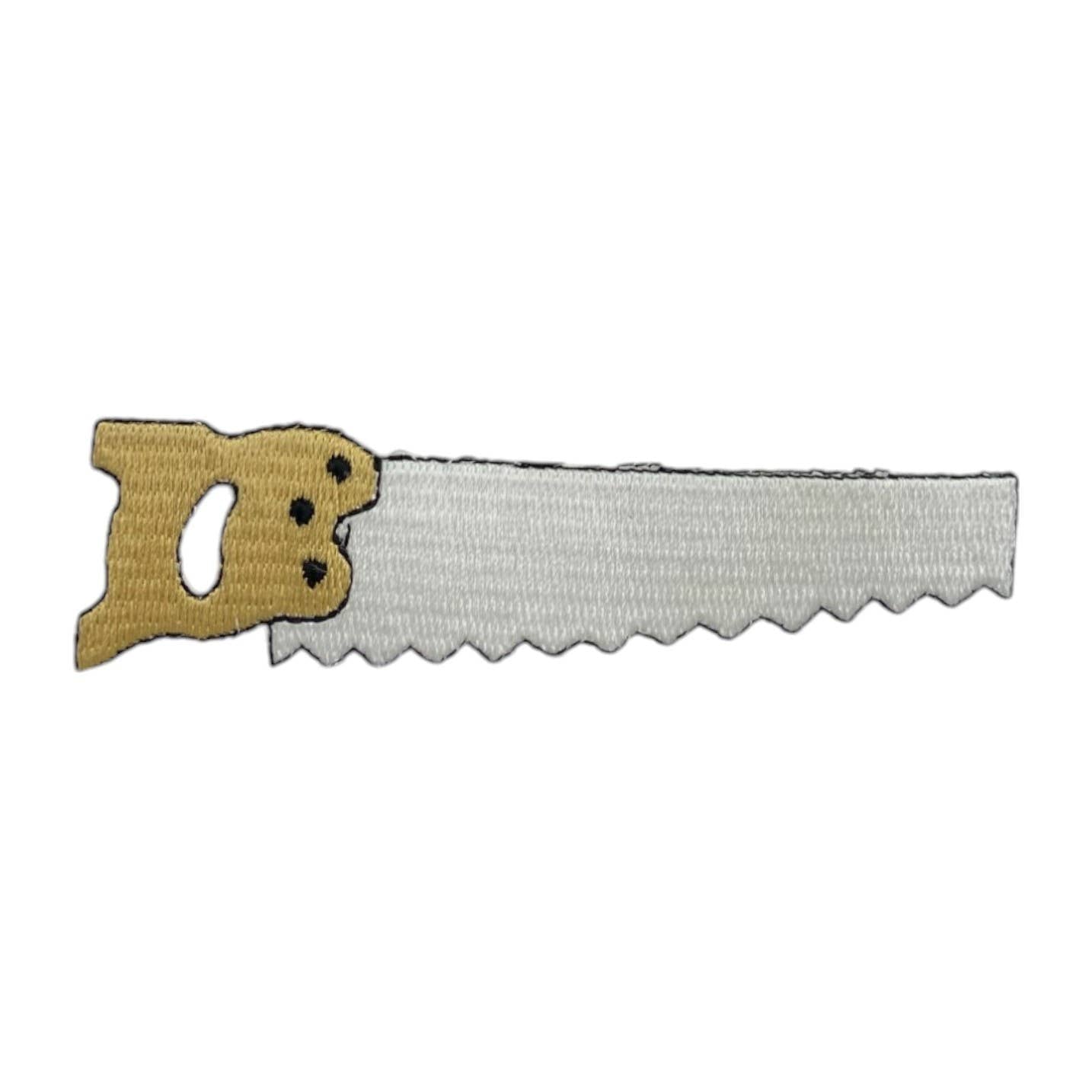 Hand Saw Tool, Embroidered Iron On Patch - Wander Together Outfitters