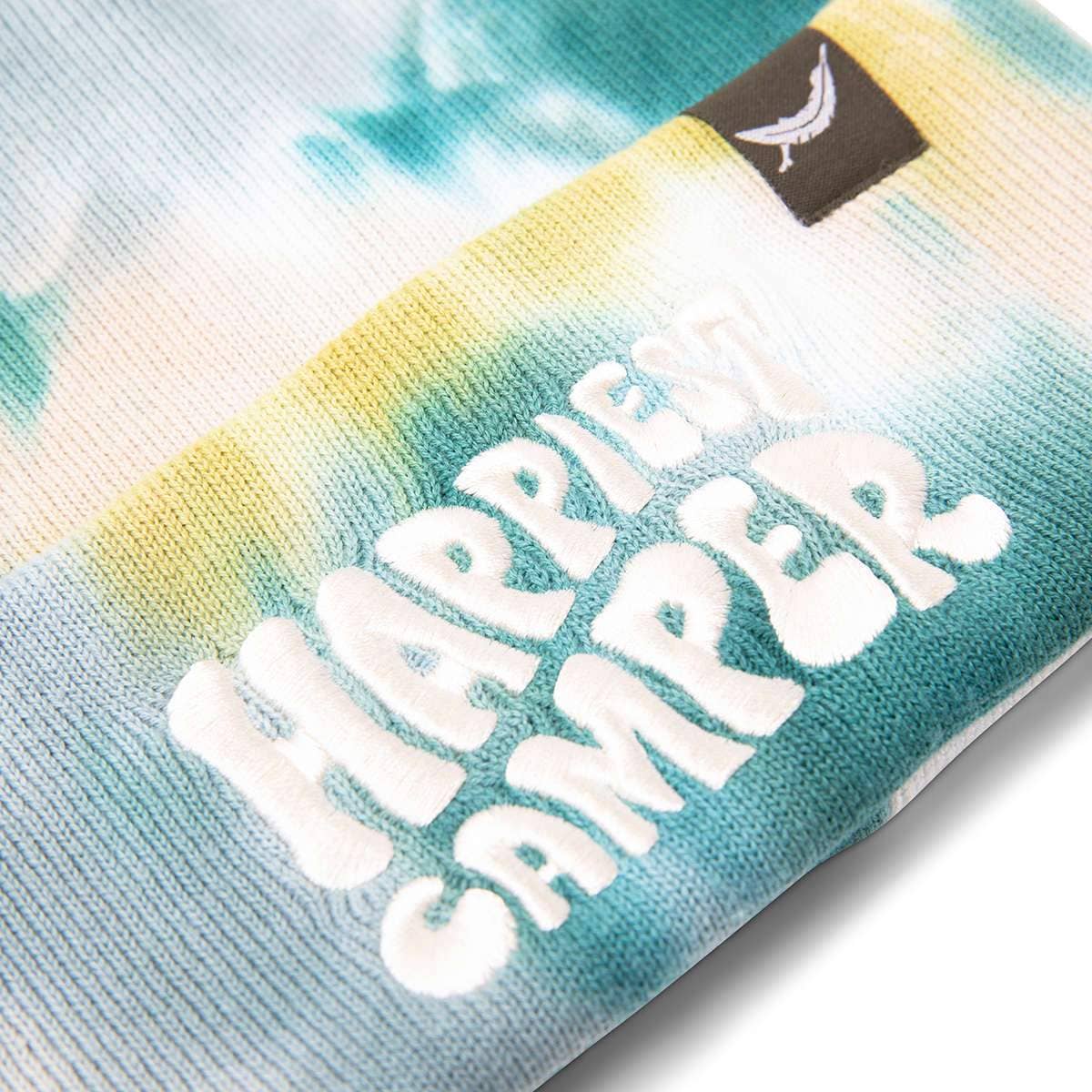 "Happiest Camper" Tie Dye Soft Beanie - Wander Together Outfitters