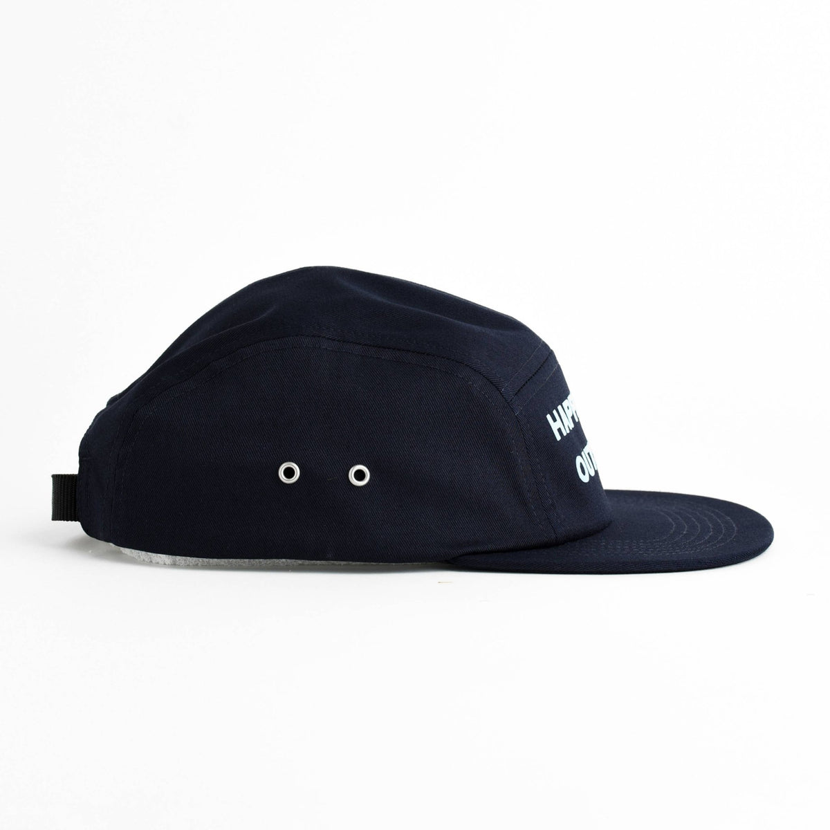 "Happiest Outside" Five Panel Unisex Hat - Wander Together Outfitters