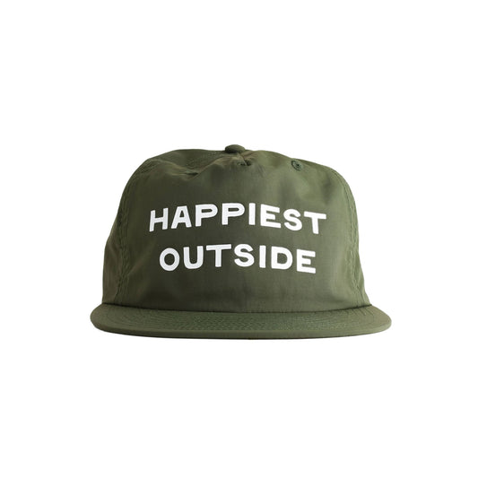 "Happiest Outside" Recycled Nylon Quick Dry Hat - Wander Together Outfitters