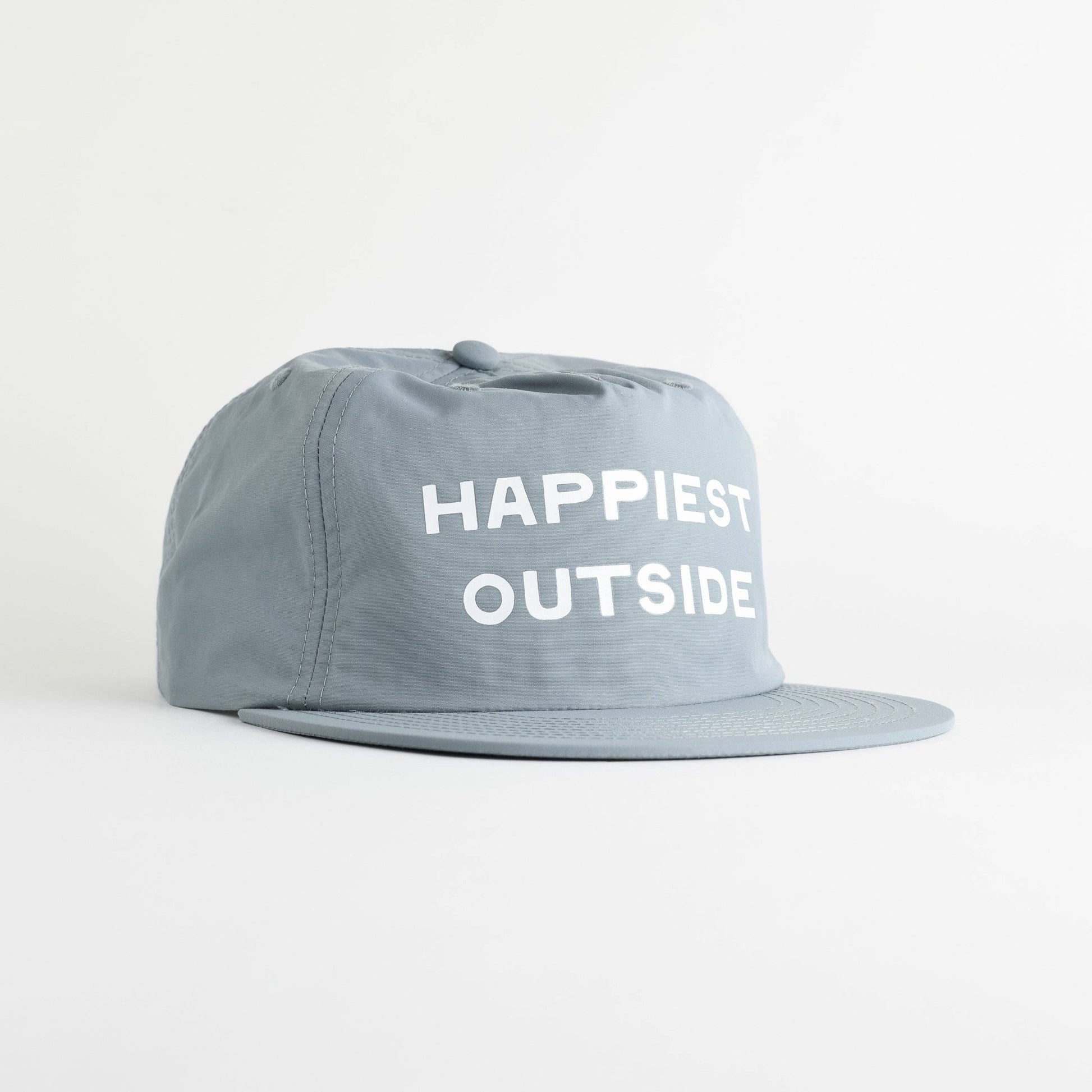 "Happiest Outside" Recycled Nylon Quick Dry Hat - Wander Together Outfitters