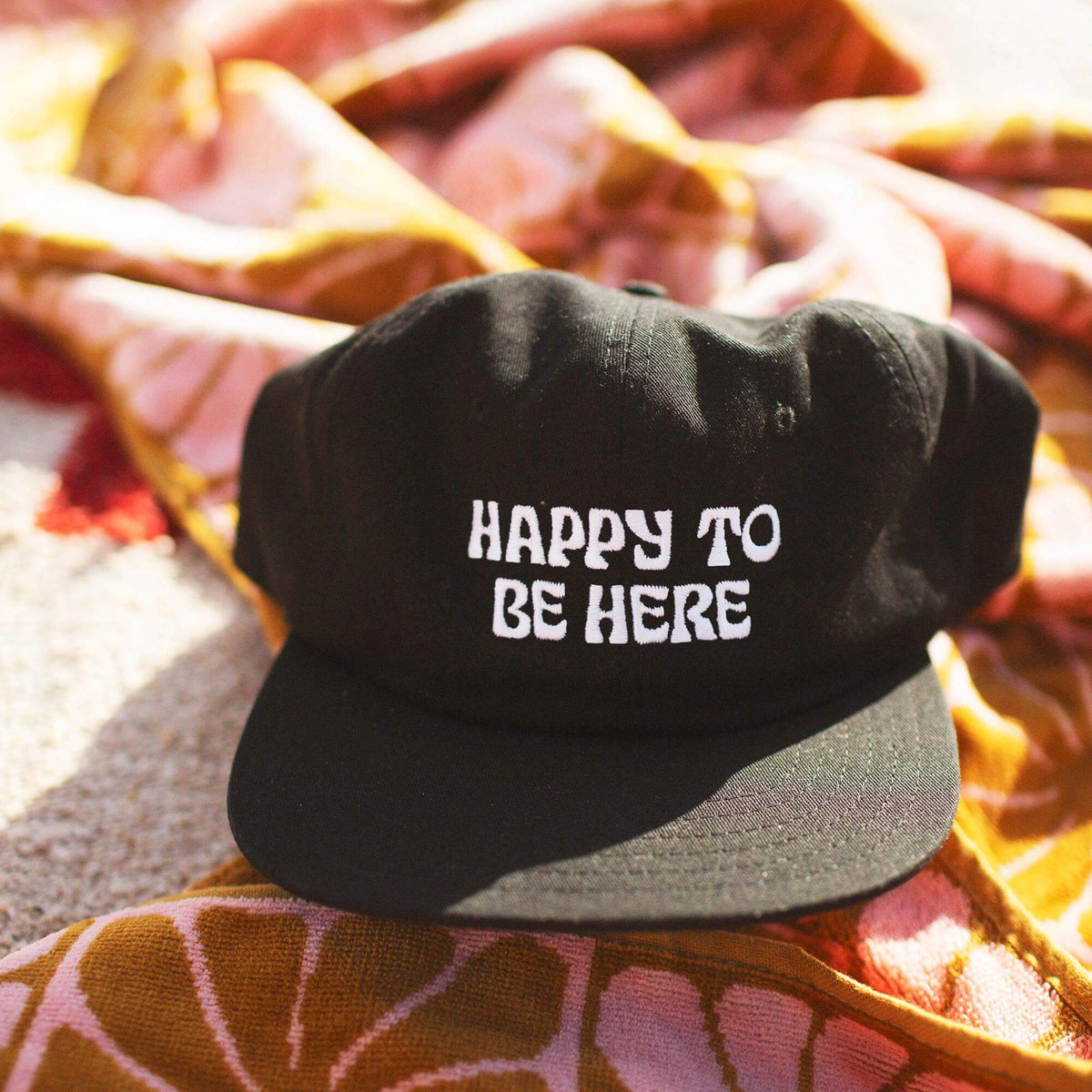 'Happy To Be Here' Unisex Hat - Wander Together Outfitters